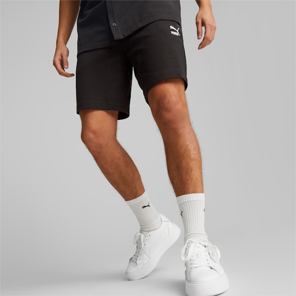 CLASSICS Pique 8" Men's Regular Fit Shorts, PUMA Black, extralarge-IND